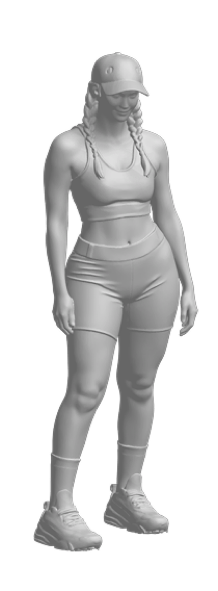 3D model (Meshy AI)